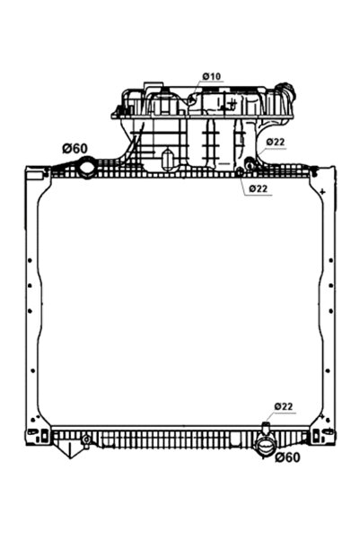 NRF Radiator Racire Motor Man Tga/Tgx 1
