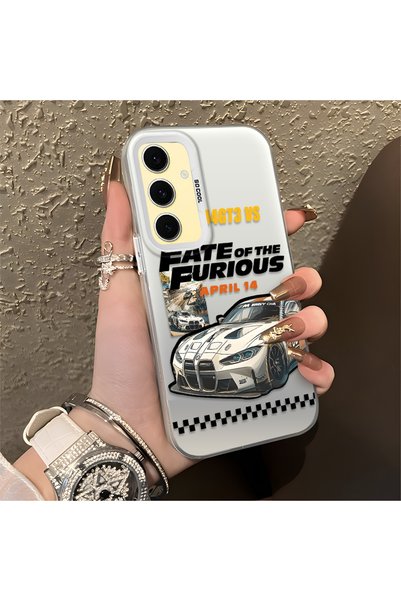 ucuc حافظة سيليكون متوافقة مع هاتف سامسونج جالاكسي S24 Fe ذات حافة صلبة ومضاد...