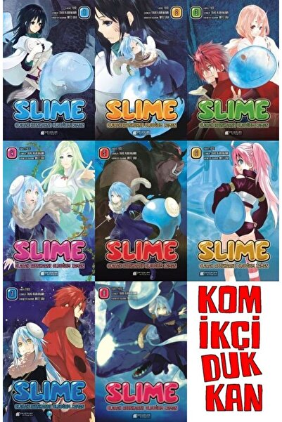 Akıl Çelen Kitaplar Slime Olarak Reenkarne Olduğum Zaman 1-2-3-4-5-6-7-8 mang...