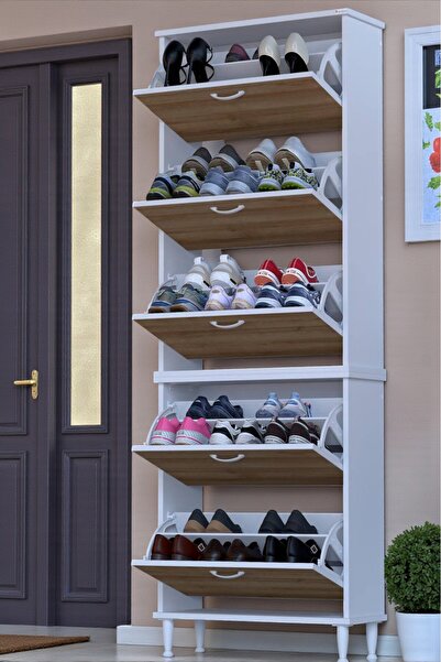 Eliusta Cover 72 Cm Ayakkabılık Dış Kapı/Koridor/Giyim Odası Uygun Meşe Renk ...