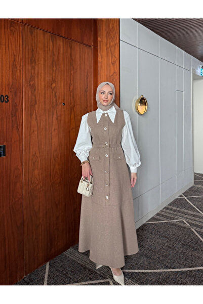 nizzell YENİ SEZON KADIN PREMİUM LÜX KALİTE ELBİSE (GÖMLEK DAHİLDİR)