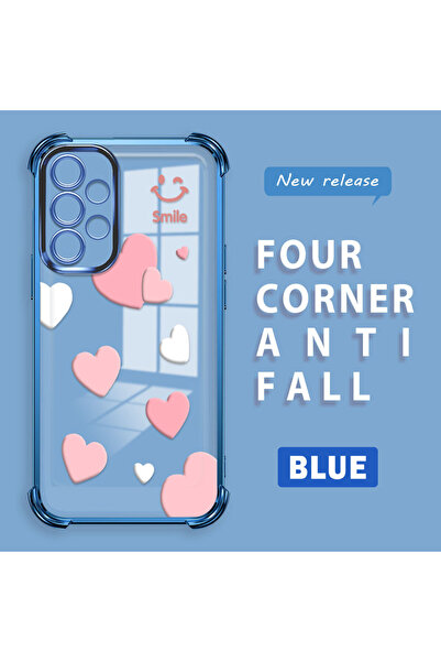 Hontinga حافظة متوافقة مع هاتف سامسونج جالاكسي A32، حافظة هاتف من السيليكون ا...