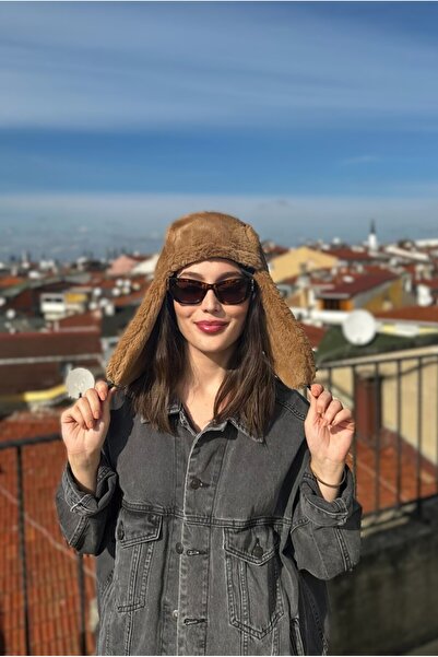 Mollycrush Polarlı Pilot Şapka | Kulaklıklı | Kışlık Sıcak Tutan