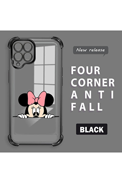 ucuc حافظة سامسونج جالاكسي M33 متوافقة مع السيليكون الشفاف ذات أربعة زوايا سم...