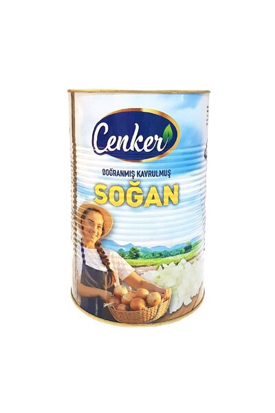 CENKER Doğranmış & Kavrulmuş Beyaz Soğan 4 Kg