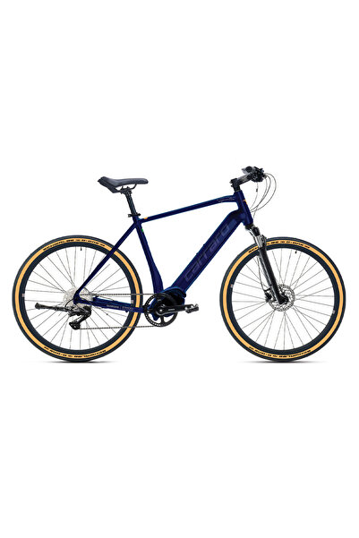 Carraro e-Sportive X 28 Jant 10 Vites Elektrikli Bisiklet 520H - LACİVERT-AÇI...