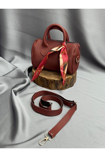 BENAHOLL Geantă de damă Lioren Mini geantă de mână și de umăr cu detaliu șal-...