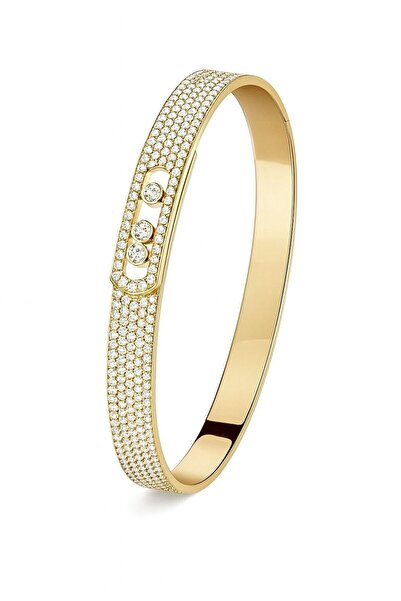 Sense of Atelier سوار ميسي بولد ستون-ذهبي