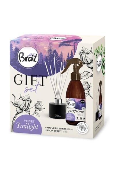 DRAMERS Set de parfumuri pentru cameră Velvet Twilight (bețișoare parfumate 1...