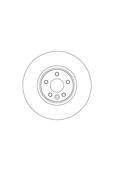 TRW Set Discuri Frana Volvo XC60 1 Suv 2013-2017