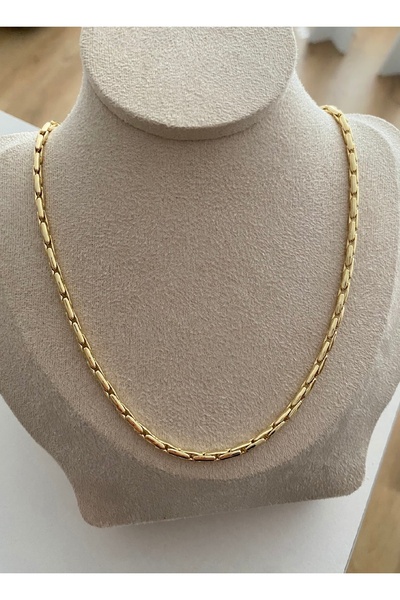 Bade Jewelry Vip Geçme Boru Zincir Kolye