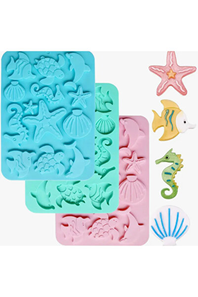 Şenhomee Epoxy Silicone Mold Chocolate Candy Jellybon Cake Decoration Jelly