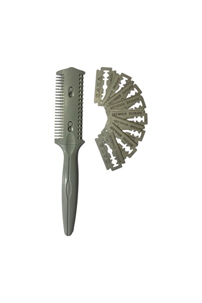 Croc SU03 Jiletli Tarak - Saç Kesim Usturası + 10 Adet Jilet Hediye