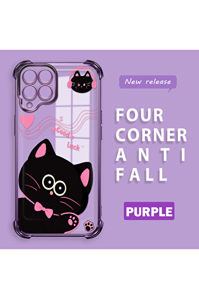 ucuc حافظة شفافة متوافقة مع هاتف سامسونج جالاكسي M33 مضادة للسقوط، تصميم من ا...