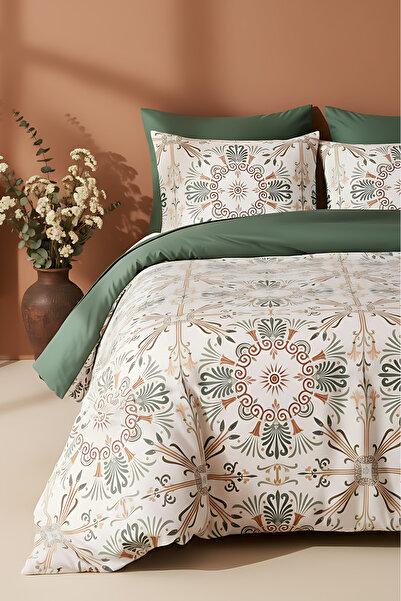 Rivaİstanbul Etnik Saray Tek Kişilik Nevresim Takımı Pamuklu