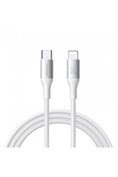 Joyroom USB-C - Lightning S-A28 Flash Data and Charging Cable, 30W, 1m, White