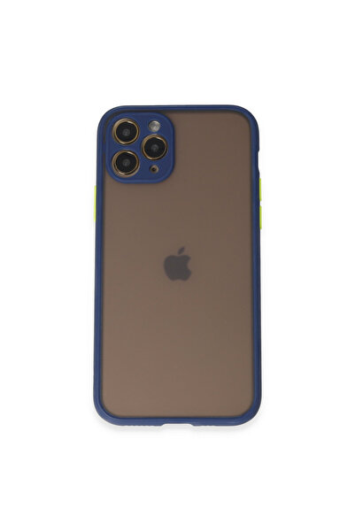 NewFace Iphone 11 pro case montreal silicone cover - navy blue