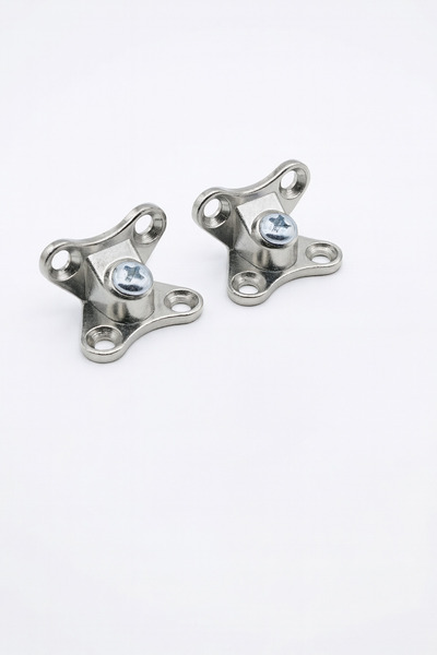 N.S NAMARK Metal Butterfly Assembly Corners - Wardrobe Pulls / Set of 10 Pieces