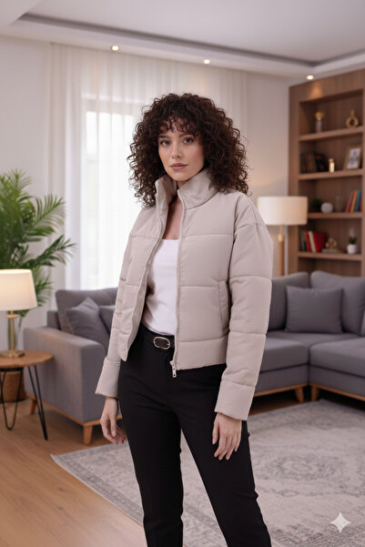 mooishan Novel Arlene Women's Winter Puffer Short Coat-1