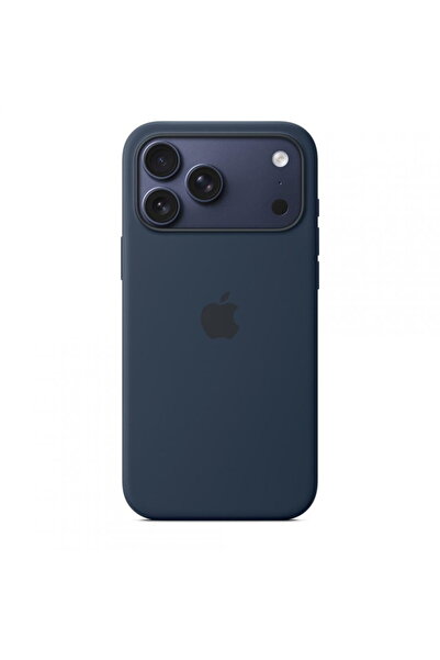 Apple Husa de protectie Silicone Case cu MagSafe pentru iPhone 17 Pro Max, Midnight