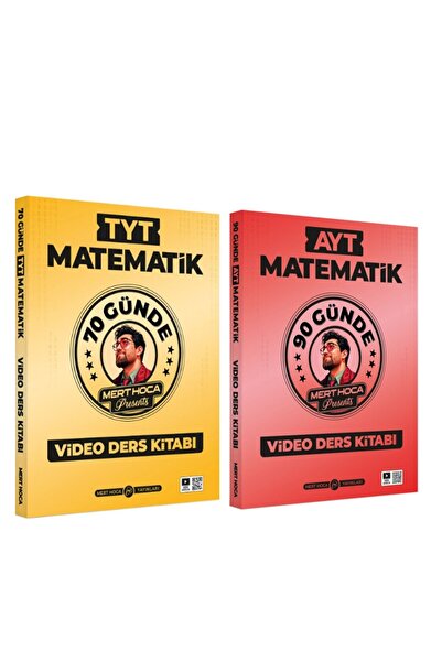 Ankara Kitap Merkezi Mert Hoca TYT ve AYT 70 Gün ile 90 Günde Matematik Video...