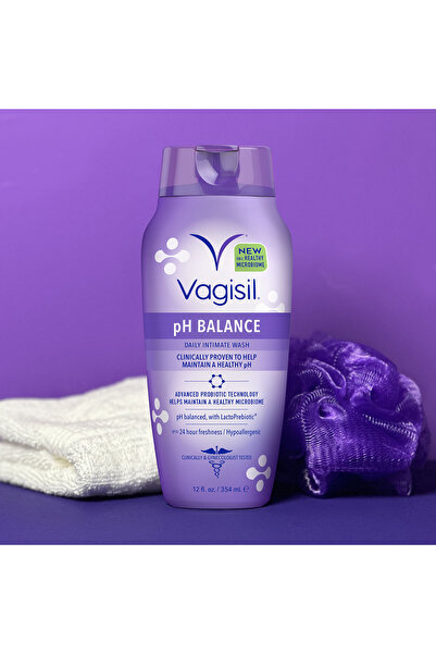 Vagisil غسول يومي للمناطق الحساسة متوازن الحموضة 354 مل