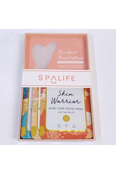 spalife مجموعة العناية الأساسية بالبشرة للتأمل الواعي وأداة غوا شا المصنوعة م...