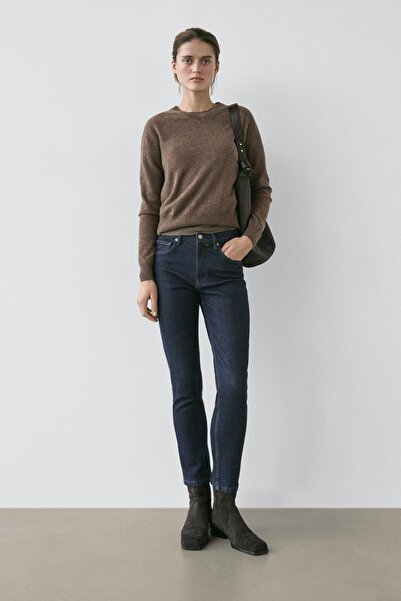 Massimo Dutti Orta bel crop slim fit jean