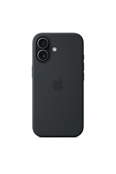 Apple Silicone Case with MagSafe for iPhone 17, Black