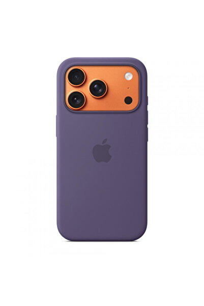 Apple Silicone Case with MagSafe for iPhone 17 Pro, Purple Fog