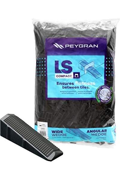 Peygran Compact Leveling Feathers for Tiles – (Pack of 200)