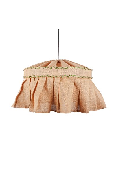 Mylamp Cappadocia Yaprak Detaylı Jüt Avize 45x50 cm