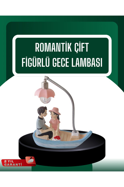 Najmaddin Decorative Night Light with Couple Holding Hands Figure Romantic De...