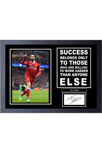 ALAYRA International صورة مطبوع موقعة بحجم A3، هدية مثالية لعشاق الرياضة، مقا...