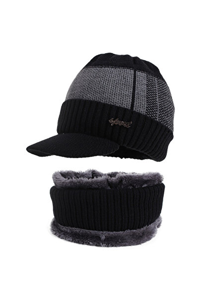 EFAYN.RO Set doua piese, caciula tip sapca pentru barbati cu cozoroc curbat, ...