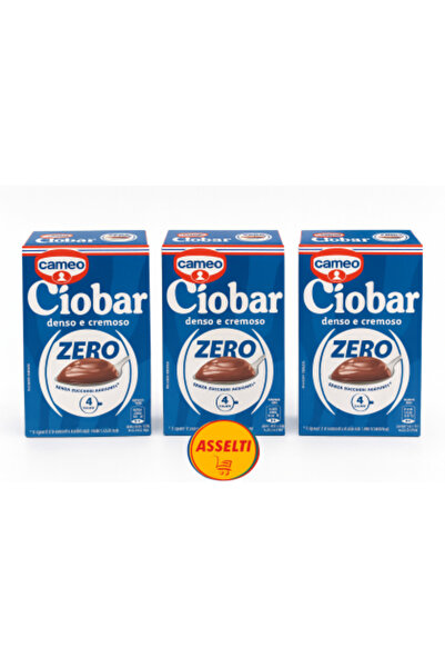 Cameo Set 3 x Ciobar ZERO – Hot Chocolate, 4 servings / pack