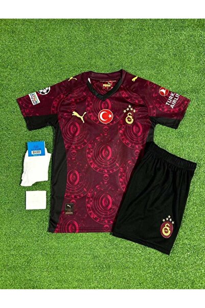 Marka Extra G'alatasaray 2025/26 Yeni Sezon BORDO Deplasman V'ictor O'simhe.n...