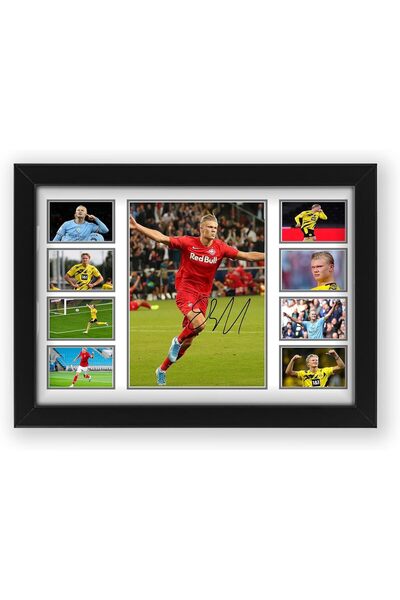 ALAYRA International صورة مطبوع موقعة بحجم A3، هدية مثالية لعشاق الرياضة، مقا...