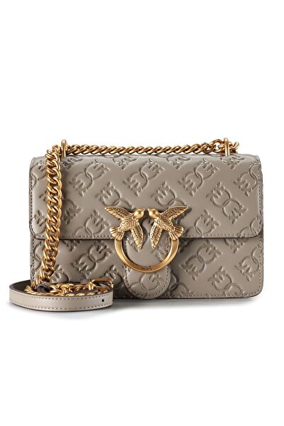 PİNKO Love One Schultertasche Leder 21 cm