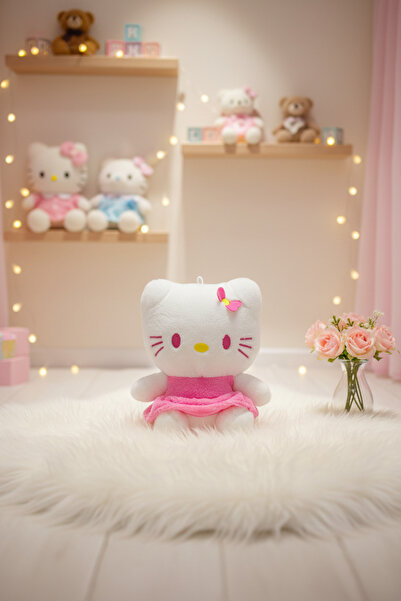 Maks Toys Hello Kitty Pembe Peluş 20cm