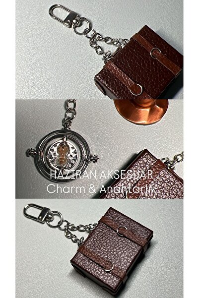 Haziran Aksesuar 'Harry Potter' Film Uyarlamalı, Bavul Figürlü Çanta Charm Ak...