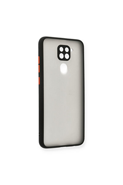 NewFace غطاء حماية سيليكون مونتريال لهاتف Xiaomi Redmi Note 9 - أسود