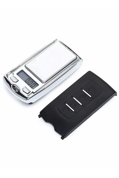 Generic 200 G / 0.01G Mini Digital Pocket Scale - Portable Gram Scale with Keychain (Silver)