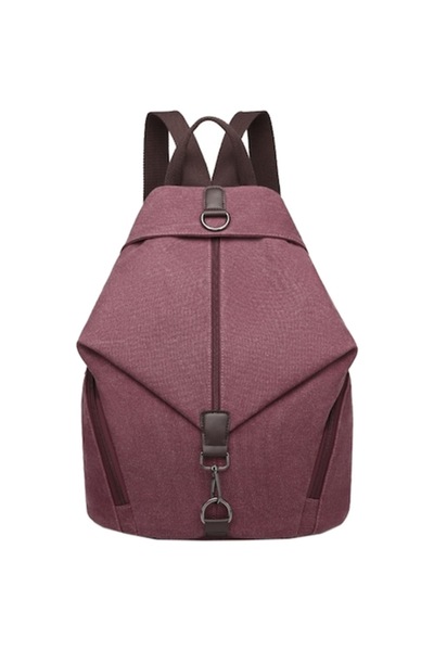 Kono Anti-theft Canvas Backpack for Women