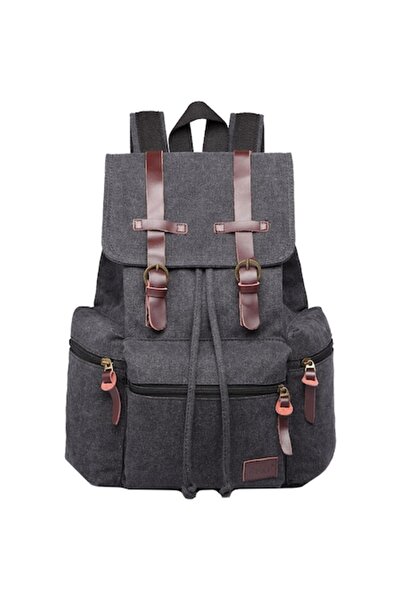 Kono Multifunctional Backpack with -Leather Details