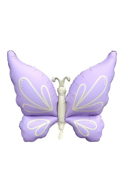 ÇITIPITISTORE Yeni mat Pastel kelebek folyo balon
