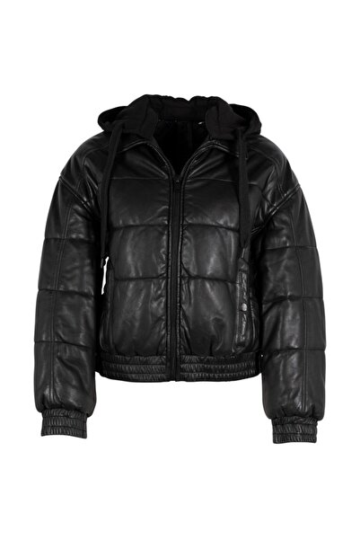 mauritius Geaca de Piele Dama Gipsy Neagra G2WDacana