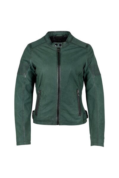 mauritius Geaca de Piele Dama 2.0 by Verde Inchis G2WElya