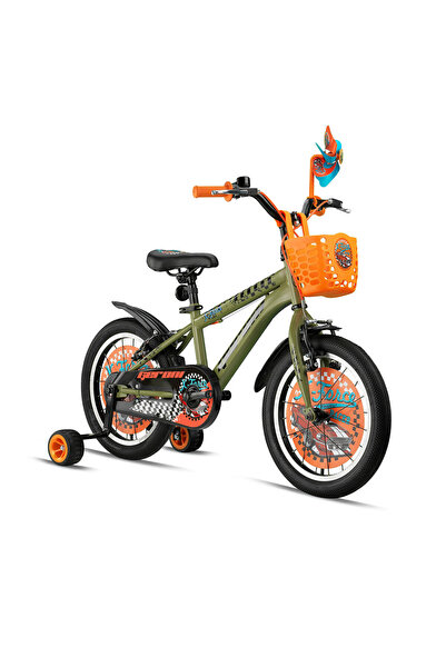 Geroni X-FORCE 20 JANT MAT HAKİ-TURUNCU BİSİKLET