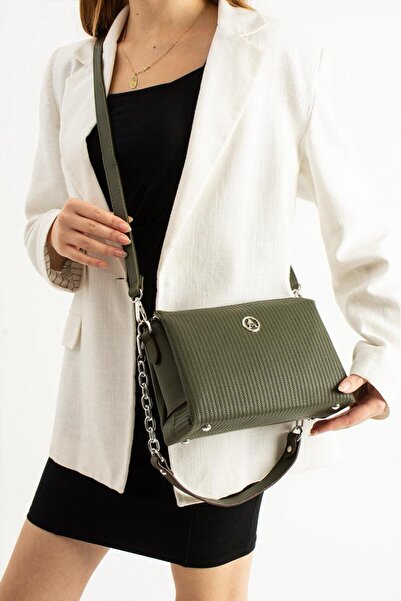 Çanta Trend Мека кожа, изключително практична малка чанта с 3 отделения, за н...